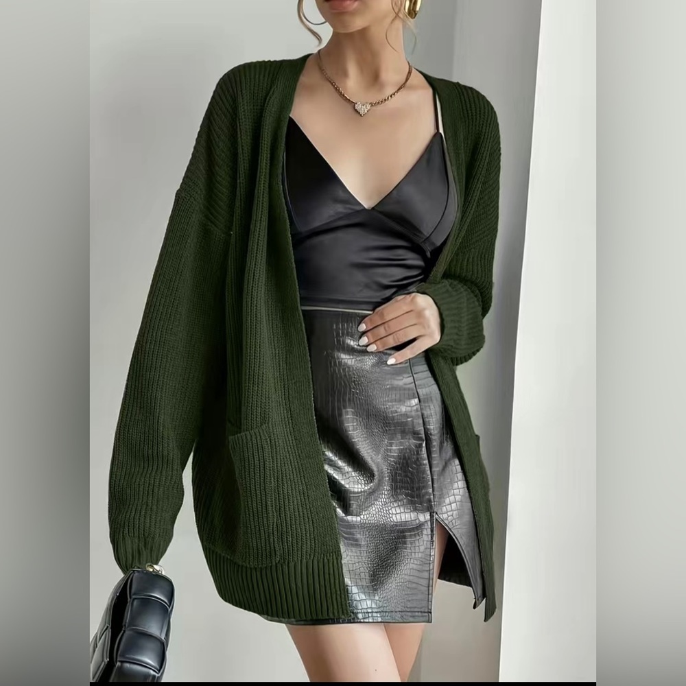 Oversized Boyfriend Army Green